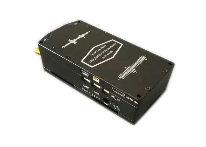 Máy phát mini Cofdm tầm xa Bộ thu phát dữ liệu song công đầy đủ Bi - Âm thanh định hướng