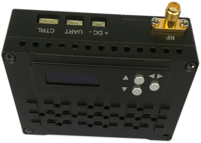 Máy phát không dây 1W COFDM HD Dữ liệu video âm thanh động 128 bit AES Mã hóa
